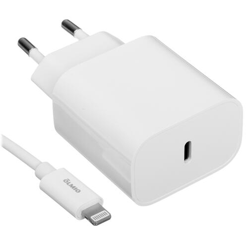 Купить Сетевое зарядное устройство Olmio 046398 белый  5466504. Характеристики, отзывы и цены в Донецке