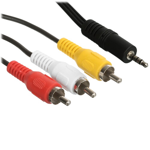 Купить Кабель   Telecom 3.5 mm jack - RCA x3 черный  5471367. Характеристики, отзывы и цены в Донецке