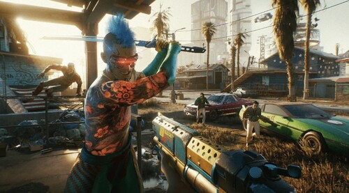 Купить Игра Cyberpunk 2077 (PS4, PS5)  5619305. Характеристики, отзывы и цены в Донецке