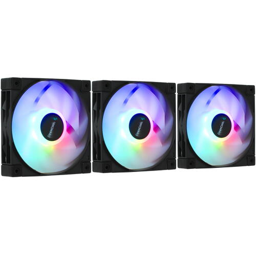 Купить Комплект вентиляторов DEEPCOOL FC120-3 in 1 [R-FC120-BKAMN3-G-1]  4853089. Характеристики, отзывы и цены в Донецке