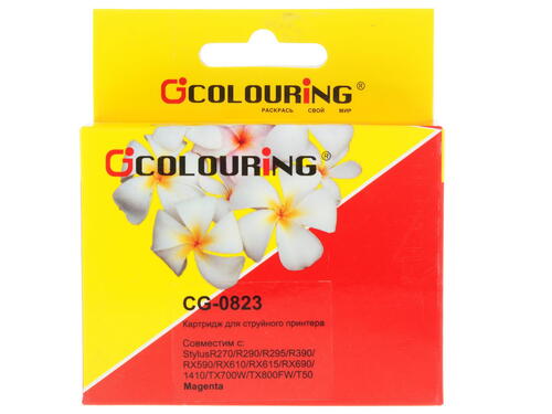 Купить Картридж Colouring CG-T0823 пурпурный  0102509. Характеристики, отзывы и цены в Донецке