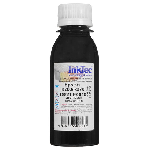 Купить Чернила  InkTec E0010 черный  5602065. Характеристики, отзывы и цены в Донецке