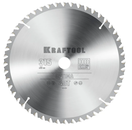 Купить Диск пильный KRAFTOOL 36951-315-30  9108021. Характеристики, отзывы и цены в Донецке