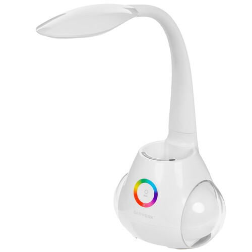 Купить Настольный светильник DASWERK 238328 белый  9171566. Характеристики, отзывы и цены в Донецке