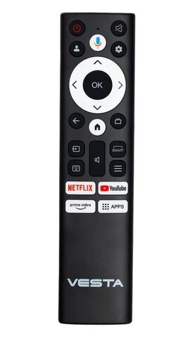 Купить 65" (165 см) LED-телевизор Vesta V65MU8500 черный  9082223. Характеристики, отзывы и цены в Донецке