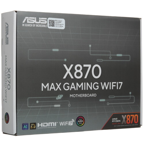 Купить Материнская плата ASUS X870 MAX GAMING WIFI7  5631996. Характеристики, отзывы и цены в Донецке