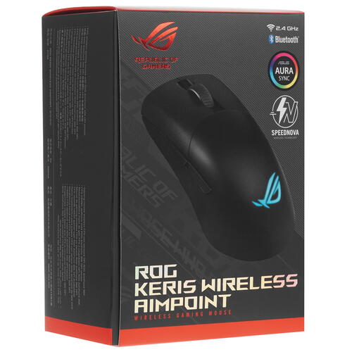 Купить Мышь беспроводная/проводная ASUS ROG Keris Aimpoint  5401850. Характеристики, отзывы и цены в Донецке