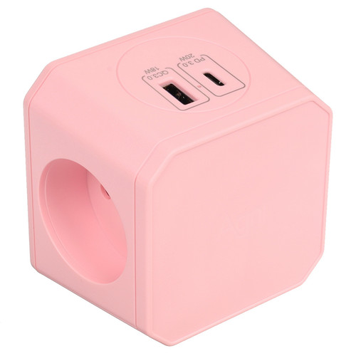 Купить Разветвитель AGNI TP-WJ2U3E-pink розовый  9354083. Характеристики, отзывы и цены в Донецке