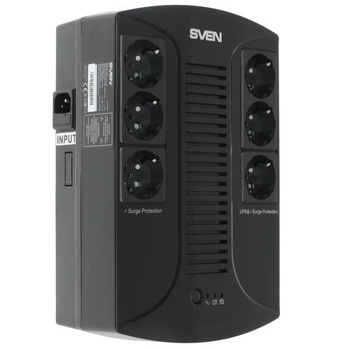 Купить ИБП SVEN UP-L1000E  1310130. Характеристики, отзывы и цены в Донецке