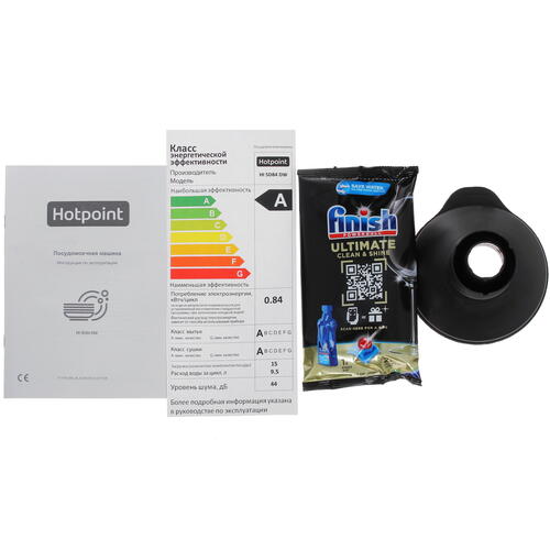 Купить Встраиваемая посудомоечная машина Hotpoint HI 5D84 DW  9987753. Характеристики, отзывы и цены в Донецке