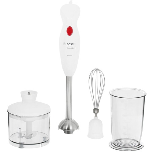 Купить Блендер погружной Bosch CleverMixx MSM24500 белый  5079330. Характеристики, отзывы и цены в Донецке