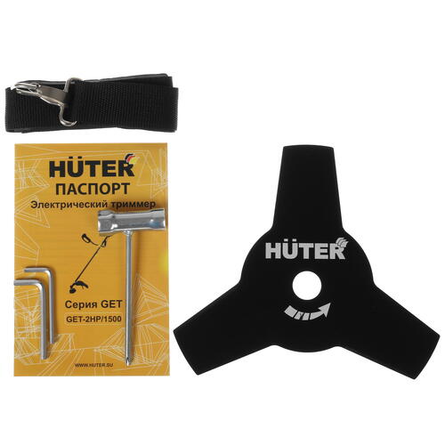 Купить Триммер электрический Huter GET-2HP/1500  4890154. Характеристики, отзывы и цены в Донецке