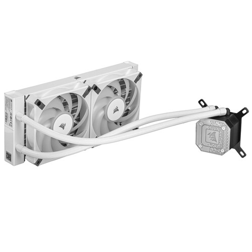 Купить Система охлаждения Corsair iCUE H100i Elite Capellix XT  белая  9269908. Характеристики, отзывы и цены в Донецке