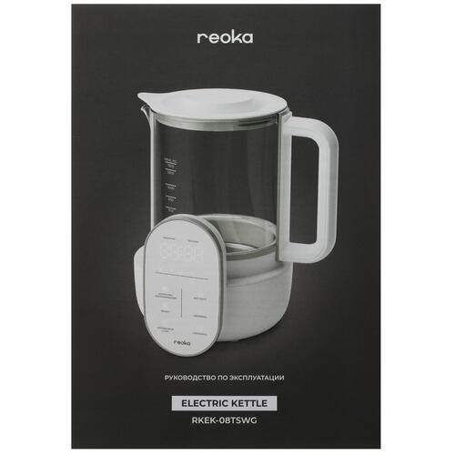 Купить Электрочайник Reoka RKEK-08TSWG белый  9977414. Характеристики, отзывы и цены в Донецке
