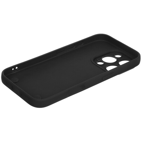 Купить Накладка  BoraSCO для Apple iPhone 16 Pro черный  5620429. Характеристики, отзывы и цены в Донецке