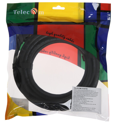Купить Кабель  Telecom DisplayPort - DisplayPort, 5 м  5471606. Характеристики, отзывы и цены в Донецке