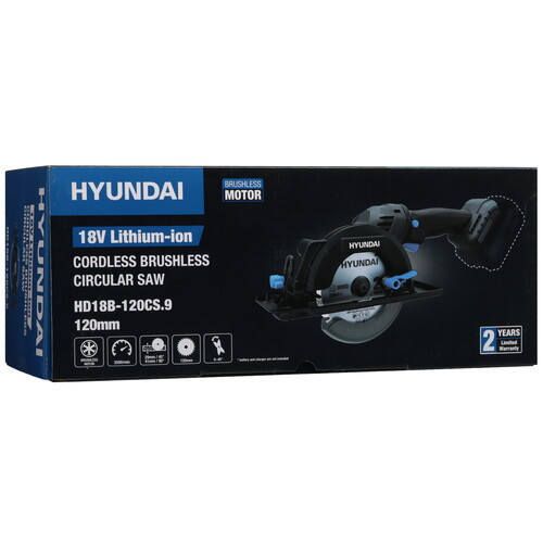 Купить Пила дисковая Hyundai HD18B-120CS.9 18V One for All  5467669. Характеристики, отзывы и цены в Донецке