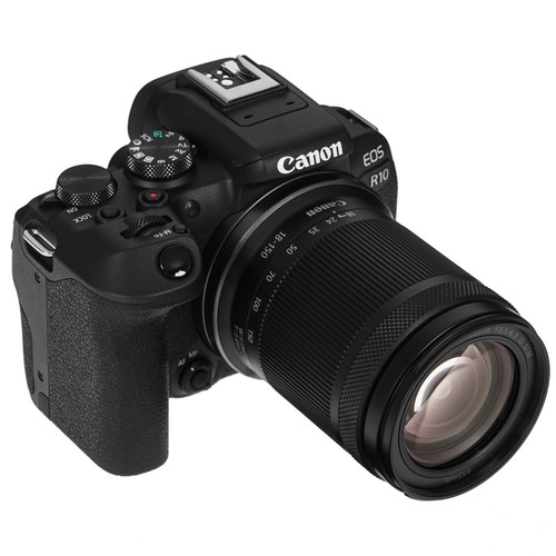 Купить Беззеркальный фотоаппарат Canon EOS R10 Kit 18-150mm черный  5068875. Характеристики, отзывы и цены в Донецке