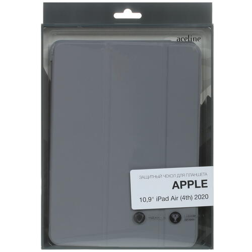 Купить Чехол-книжка Aceline Streak для Apple iPad Air (4th Gen) серый  4880457. Характеристики, отзывы и цены в Донецке
