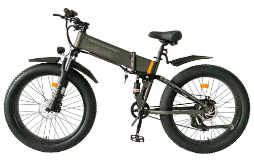 Купить Электровелосипед HIPER ENGINE FAT BX670 серый  5490014. Характеристики, отзывы и цены в Донецке