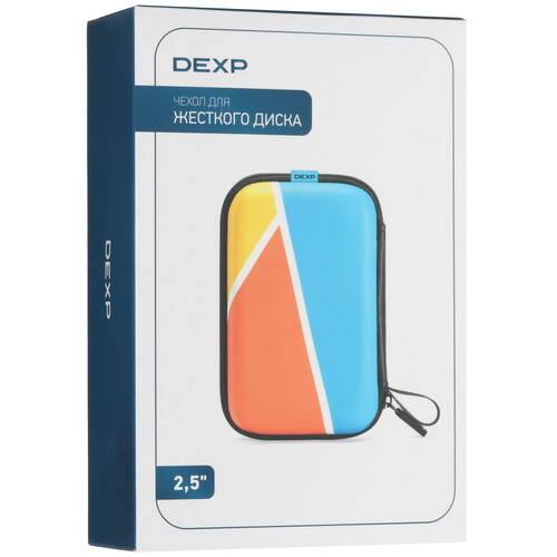 Купить Чехол для внешнего HDD DEXP HXE25-CO синий  5411336. Характеристики, отзывы и цены в Донецке