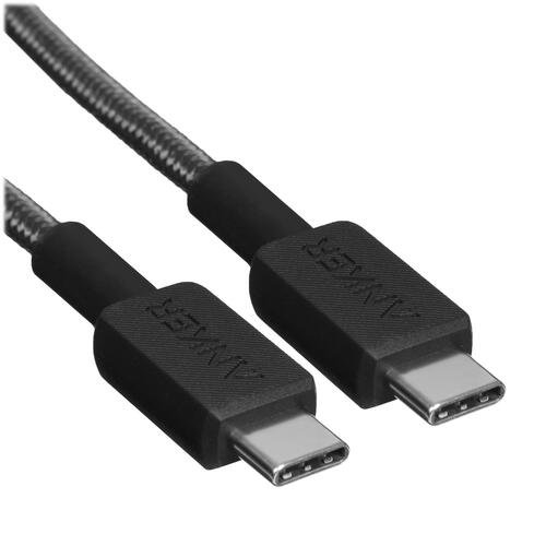 Купить Кабель круглый Anker USB Type-C - USB Type-C черный 1.8 м  5463180. Характеристики, отзывы и цены в Донецке