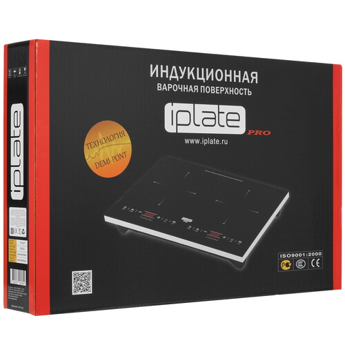 Купить Плита компактная электрическая iPlate YZ-C20 PRO черный  9001222. Характеристики, отзывы и цены в Донецке