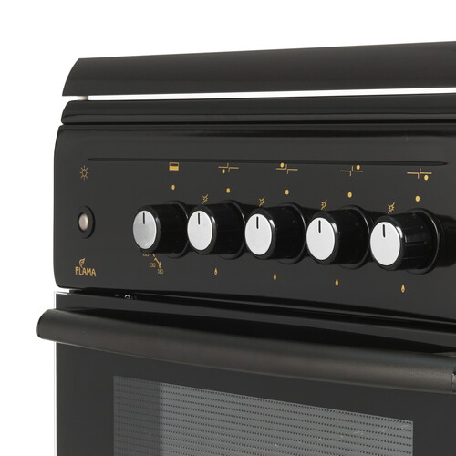 Купить Газовая плита Flama N FG 24237 коричневый  5305292. Характеристики, отзывы и цены в Донецке