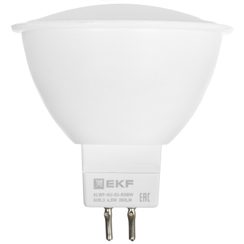 Купить Умная светодиодная лампа EKF Connect RGBW GU5.3  5490560. Характеристики, отзывы и цены в Донецке