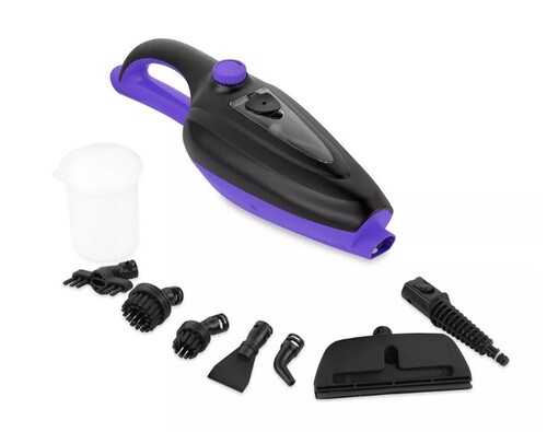 Купить Пароочиститель Kitfort КТ-1051 черный  9035474. Характеристики, отзывы и цены в Донецке