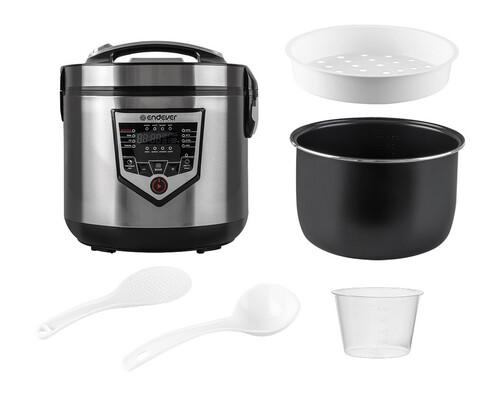 Купить Мультиварка Endever Vita-124 серебристый  9091424. Характеристики, отзывы и цены в Донецке