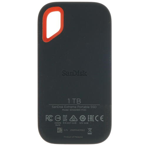 Купить 1024 ГБ Внешний SSD SanDisk Extreme Portable SSD V2 [SDSSDE61-1T00-G25]  4774443. Характеристики, отзывы и цены в Донецке
