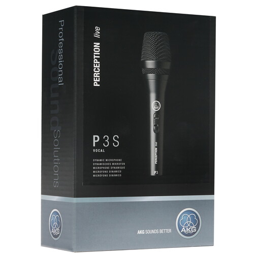 Купить Микрофон AKG P3 S черный  1311183. Характеристики, отзывы и цены в Донецке