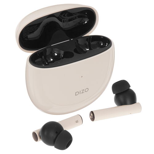 Купить Наушники TWS DIZO Gopods бежевый  4866220. Характеристики, отзывы и цены в Донецке