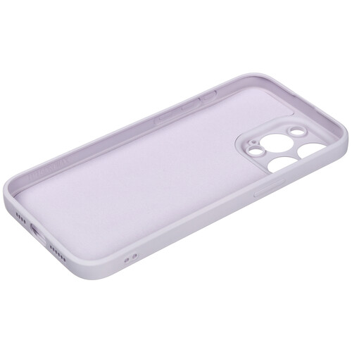 Купить Накладка  BoraSCO Microfiber Case для Apple iPhone 15 Pro Max сиреневый  5601820. Характеристики, отзывы и цены в Донецке