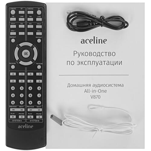 Купить Аудиосистема Aceline V870 черный  5401745. Характеристики, отзывы и цены в Донецке