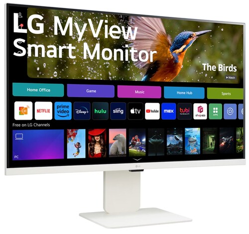 Купить 31.5" Монитор LG MyView 32SR83U-W белый  5452853. Характеристики, отзывы и цены в Донецке