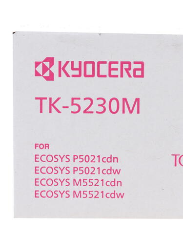 Купить Картридж лазерный Kyocera TK-5230M пурпурный, с чипом  1109840. Характеристики, отзывы и цены в Донецке