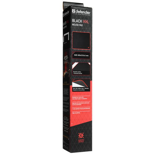 Купить Коврик Defender Black (2XL) черный  4830668. Характеристики, отзывы и цены в Донецке