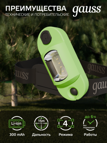 Купить Фонарь Gauss GFL408  9174974. Характеристики, отзывы и цены в Донецке