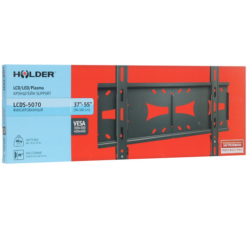 Купить Кронштейн для ТВ Holder LCDS-5070 черный  6605866. Характеристики, отзывы и цены в Донецке