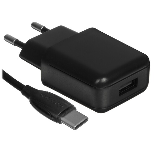 Купить Сетевое зарядное устройство Borofone BA64A черный  5474858. Характеристики, отзывы и цены в Донецке