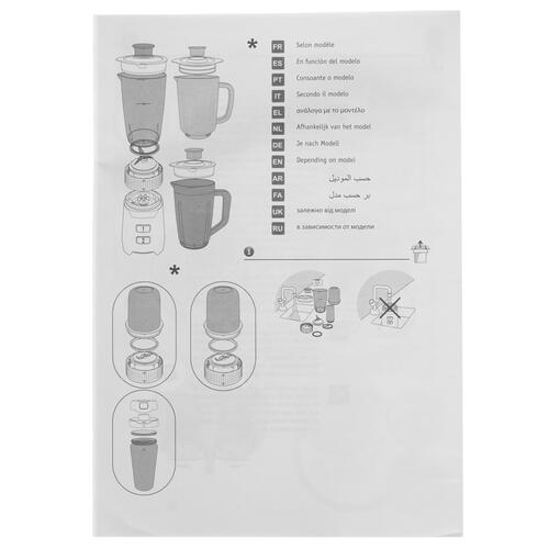 Купить Блендер стационарный Moulinex LM16L110 белый  5356546. Характеристики, отзывы и цены в Донецке