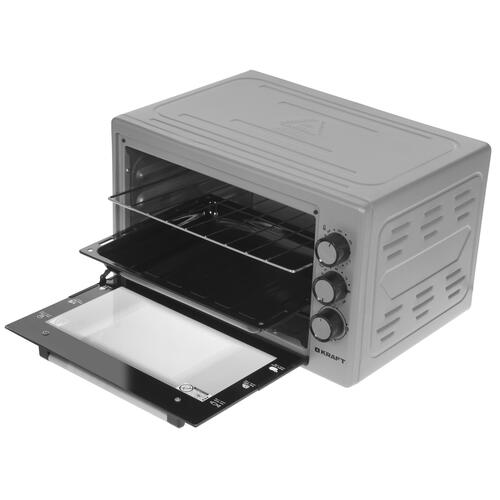 Купить Мини-печь Kraft KF-MO 3200 GR серый  5333039. Характеристики, отзывы и цены в Донецке