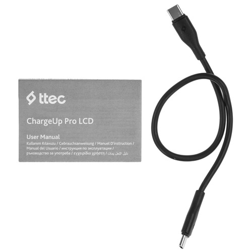 Купить Портативный аккумулятор TTEC ChargeUp Pro LCD PD красный  9202686. Характеристики, отзывы и цены в Донецке