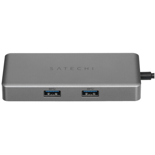 Купить Док-станция Satechi USB-C Multiport серый  9073250. Характеристики, отзывы и цены в Донецке