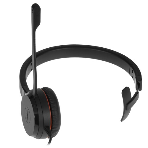 Купить Проводная моногарнитура Jabra Evolve 30 II MS Mono черный  8199193. Характеристики, отзывы и цены в Донецке