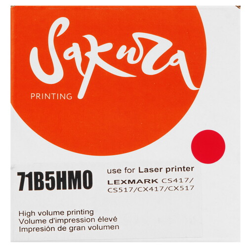 Купить Картридж лазерный SAKURA 71B5HM0 пурпурный  5363510. Характеристики, отзывы и цены в Донецке