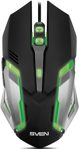 Купить Мышь проводная SVEN RX-G740 [SV-018344] черный  1609144. Характеристики, отзывы и цены в Донецке