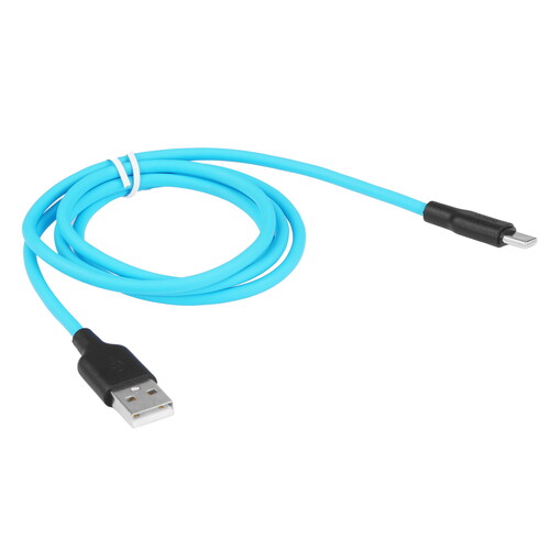 Купить Кабель круглый Hoco USB Type-C - USB 2.0 Type-A синий 1 м  9244477. Характеристики, отзывы и цены в Донецке
